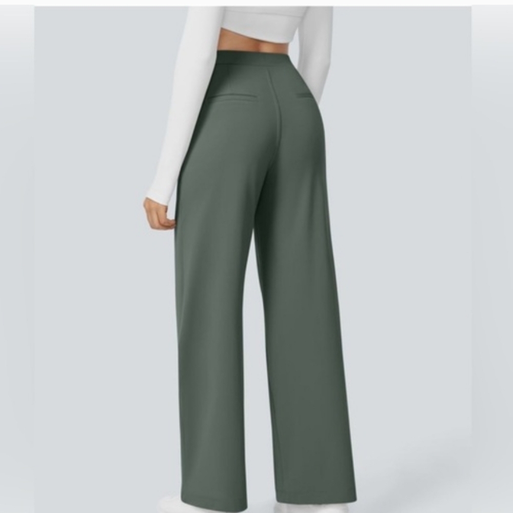 HALARA Flex™ DayStretch High Waisted Pocket Straight Leg Work Pants